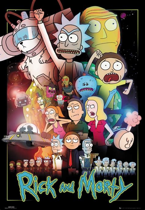 Rick And Morty Wars Poster It