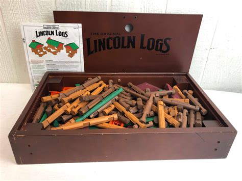 Hasbro Lincoln Logs Collectors Edition With Case