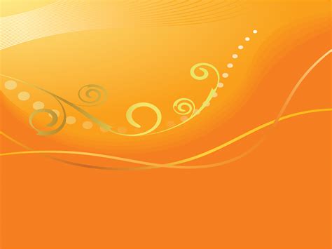 Abstract Orange Lines Powerpoint Templates Abstract Free Ppt