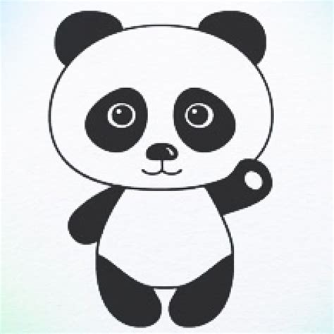 How To Draw Panda Panda Drawing Panda Art Panda Drawing Easy