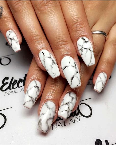 Check spelling or type a new query. 38 White Marble Nails Art Designs & Ideas 2017 Hiyawigs ...