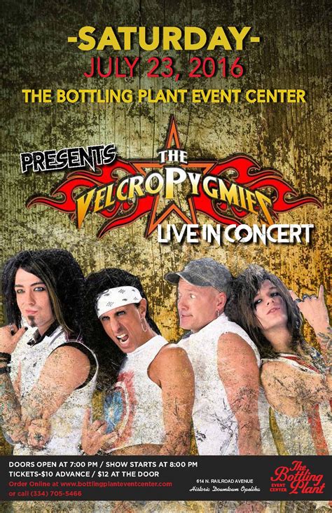 Tickets For Velcro Pygmies Live In Concert In Opelika From Showclix