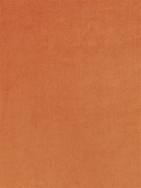 Burnt Orange Orange Solid Velvet Drapery And Upholstery Fabric By The Yard