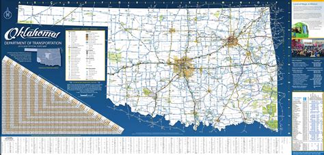Oklahoma State Parks Map United States Map