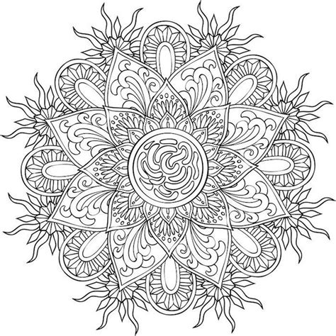 Frühling mandala zum drucken | mandala ausmalen, mandala. 1001 + coole Mandalas zum Ausdrucken und Ausmalen ...