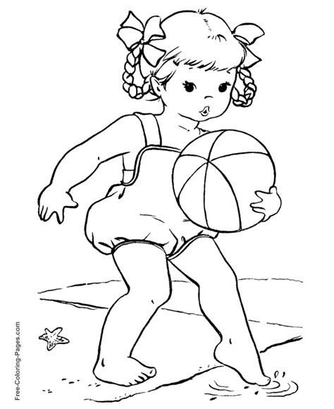 Even older kids can enjoy these creative summer activities. Summer Coloring Pages For Preschool - Coloring Home