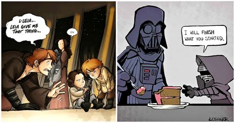 25 Incredibly Funny Star Wars Fan Comics Comic Books