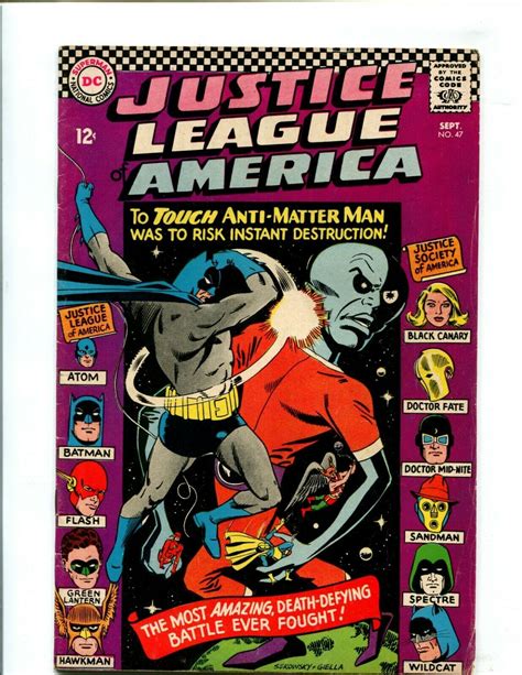 Justice League Of America 47 45 Jsa Crossover 1966 Comic Books