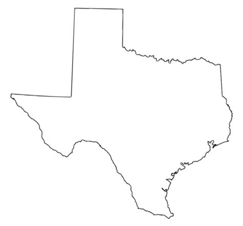 Texas Outline Png Images