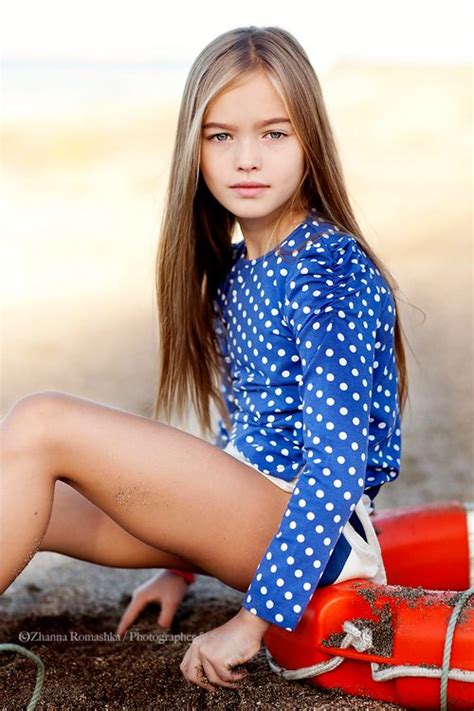 Pretty Anastasia Bezrukova 8 Year Old Super Model Photography