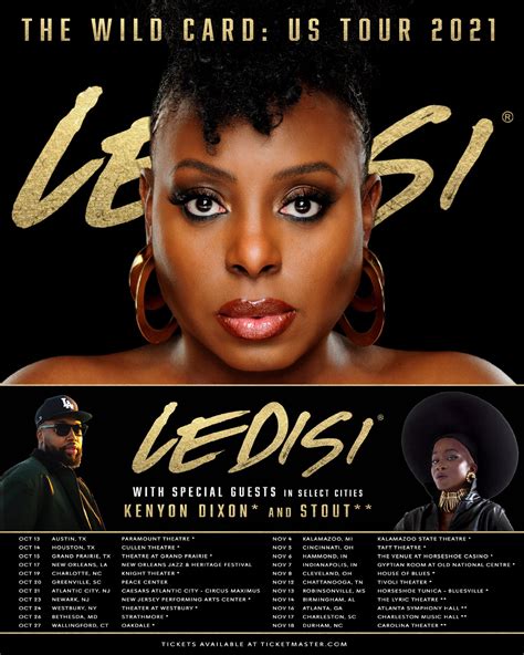 ledisi announces fall 2021 tour dates amn magazine