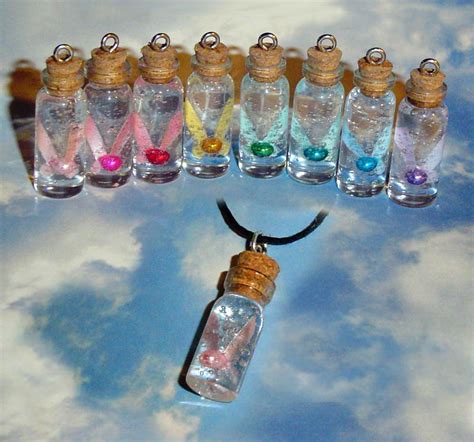 Yellercrakka Charms Zelda Fairy In A Bottle Necklace