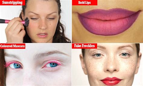 Bold Lips Sunstripping And Fake Freckles Expert Predicts The Top