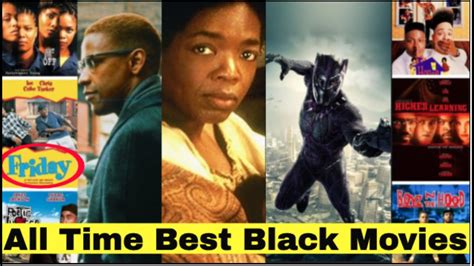 Top 5 Black Movies Of All Time Did Your Favorite Make The List Youtube