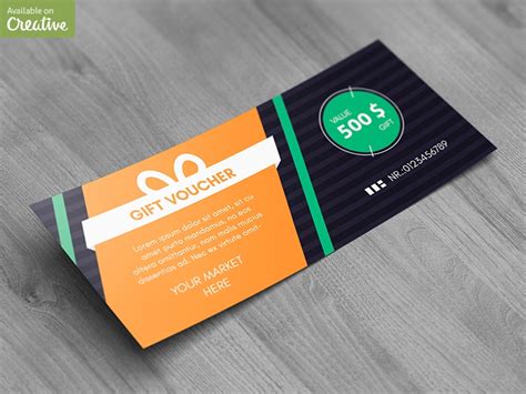 They are presented on a full sheet of paper with the check on the top and the vouchers on a removable section below. 25+ Shopping Voucher Designs & Examples - PSD, AI | Examples