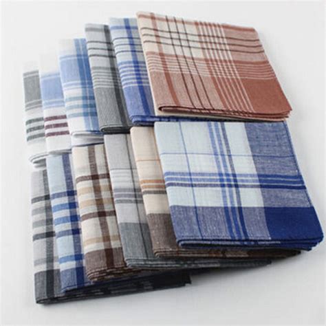 Buy 12 Pcslot Classic Cotton Handkerchiefs High