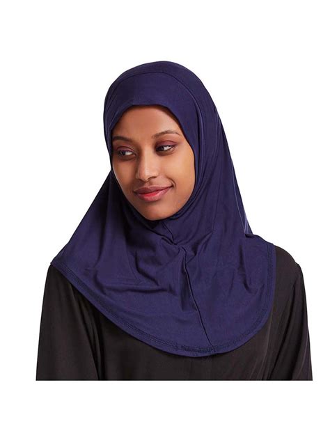 Muslim Woman Girls Hijab Islamic Hijab Scarf One Piece Amira Fashion