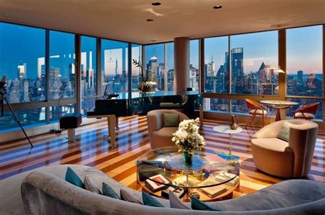 Lexas Living Room New York Penthouse Duplex New York Penthouse