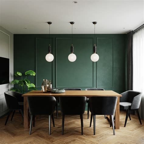 Green Dining Room Painting Art And Collectibles Awaji