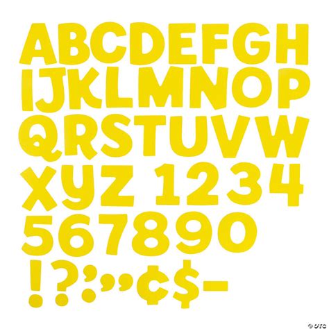 Yellow Bulletin Board Letters Discontinued