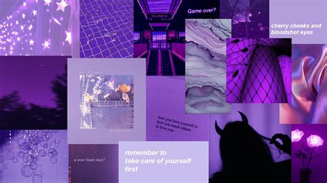 Purple Wallpapers Aesthetic Pc