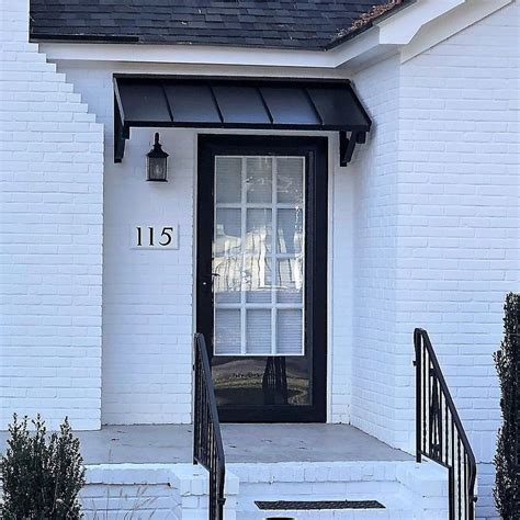 Front Door Metal Awning Ideas Monroe Andre