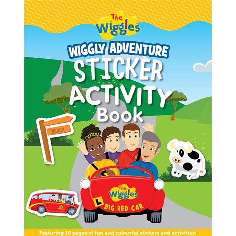 The Wiggles Wiggly Adventure Sticker Activity Book Big W