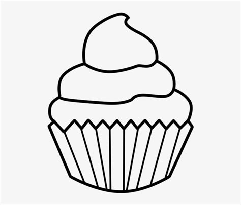 How To Draw Cupcakes Easy Cupcake Drawing Free Transparent Png