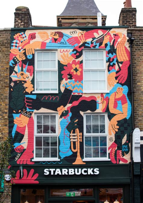 Starbucks Camden Store Opens With Artistic Mural To Celebrate The Local