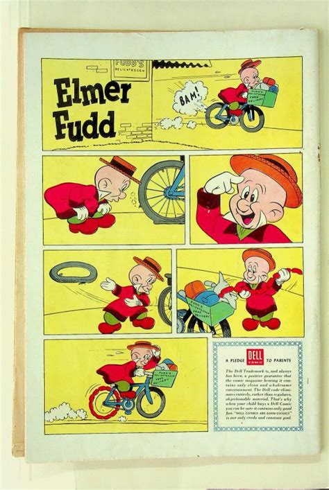 Four Color 841 Elmer Fudd 1957 Dell Good Comic Books Silver