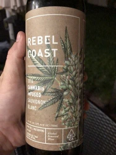 Rebel Coast Cannabis Infused Sauvignon Blanc Sauvage Vivino Us