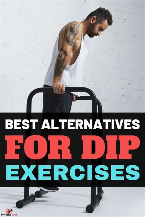 Best Alternatives To Dips Exercises Tricep Dips Exercise Beginner