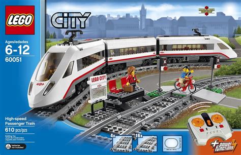 Lego City High Speed Passenger Train 60051 Train Toy Lego City Train