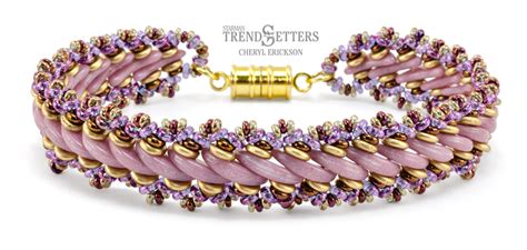 Wonderful colection of beaded bracelet patterns and kits. Starman TrendSetters Free Beading Patterns | Bracelet ...