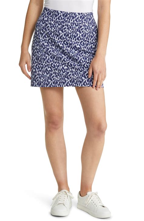 Tommy Bahama Aubrey Cheetah Print Skort In Blue Lyst