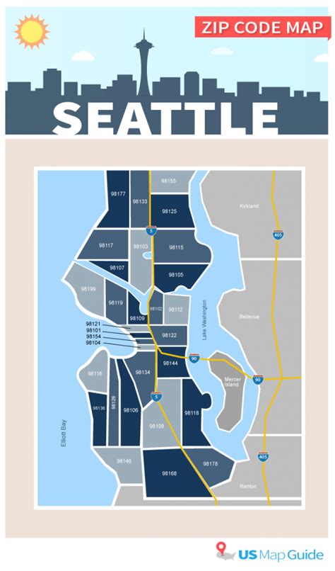 King County Zip Code Map Seattle Zip Code Map Sexiz Pix