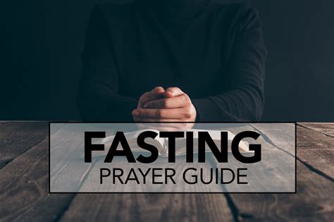 Fasting Prayer Guide Cogop Prayer Ministries