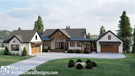 Plan 62327dj Lake House Plan With Massive Wraparound Covered Deck And