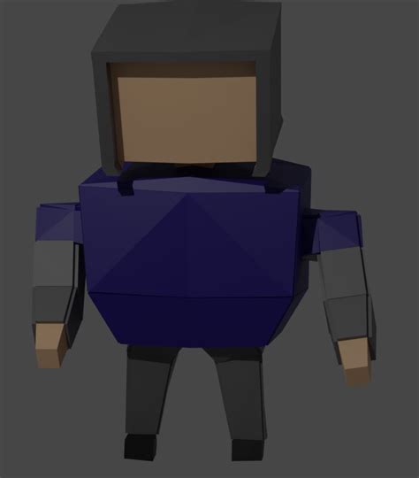 Blend Swap Low Poly Rig