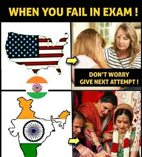 India brush aside root and his men. When you fail in exam USA vs India meme - Hindi Memes