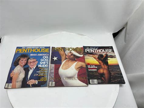 Mavin Penthouse Magazine Th Anniversary Issue September