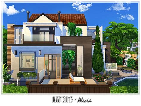Alicia House By Raysims From Tsr • Sims 4 Downloads