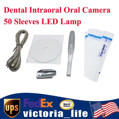 Dental Intraoral Oral Camera Digital Usb Hd Clear Imaging 50 Sleeves Led Lamp 56 05 Picclick