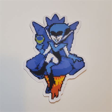 Deltarune Chapter 2 Queen Vinyl Sticker Etsy