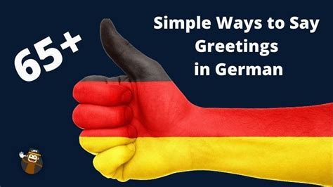 65 Simple Ways To Say Greetings In German By Ling Learn Languages