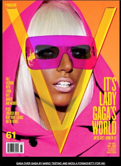 Lady Gaga Naken På Omslaget Av V Magazine
