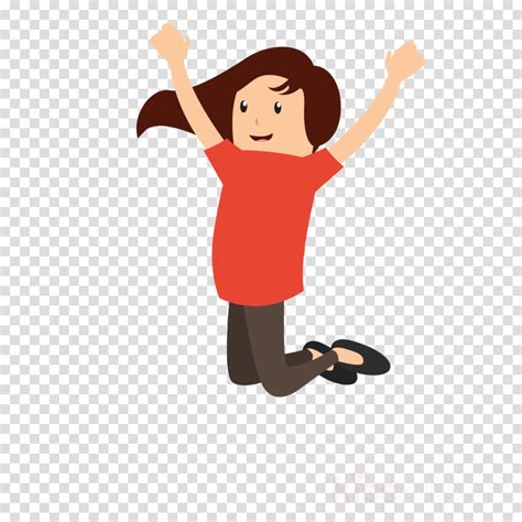 Transparent Cartoon People Clipart Jumping 10 Free Cliparts Download