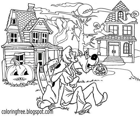 Therefore, these haunted house coloring sheets will give your child a chance to enjoy this spooky activity. Free Coloring Pages Printable Pictures To Color Kids Drawing ideas: Printable Scooby Doo ...