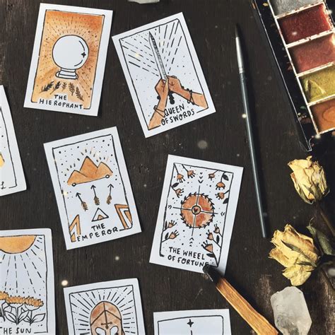 Free Printable Mini Tarot Cards