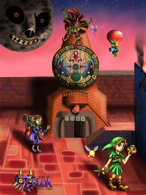 The Legend Of Zelda Majoras Mask Poster By